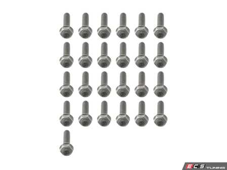 ES#2628453 - WHT000307 - Bolt - MOQ Kit Of 25 - Genuine Volkswagen Audi - 