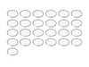 ES#2636296 - 33131207280KT - Snap Ring - Pack Of 25 - Genuine BMW - 