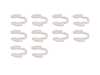 ES#2642484 - 11657606507KT - Lock Ring - Pack Of 10 - 8MM - Genuine BMW - 
