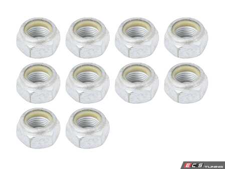 ES#2649669 - 31106779396KT - Hex Nut - Pack Of 10 - Genuine BMW - 
