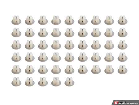 ES#2649796 - 52531451393KT - Nut - Pack Of 50 - Genuine BMW - 