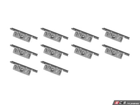 ES#2677834 - 07147147142KT - Bracket - Pack Of 10 - Genuine BMW - 