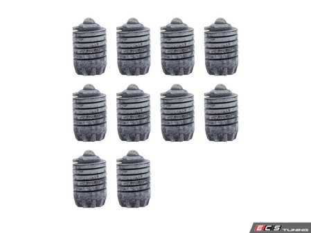 ES#2681828 - 51248254063KTM - Body Adjustment Buffer - Pack Of 10 - Genuine BMW - 