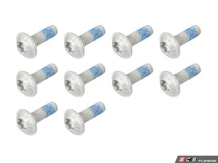 ES#2684937 - 11617522147KT - Torx Bolt - Pack Of 10 - Genuine BMW - 