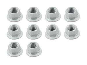 ES#2702837 - 34112284399KT - Hex Nut With Flange - Pack Of 10 - Genuine BMW - 