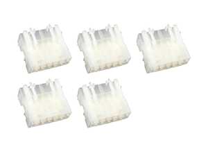 ES#2702910 - 61131378137KT - Plug Housing - Pack Of 5 - White - Genuine BMW - 