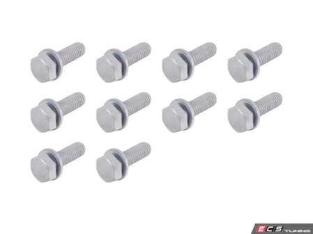 ES#2713200 - 07119905394KT2 - Hex Bolt - Pack Of 10 - M8x25x8.8 - Genuine MINI - 