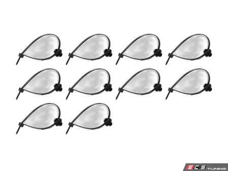 ES#2713241 - 61136914992KT - Cable Strap With Bracket - Pack Of 10 - Genuine BMW - 