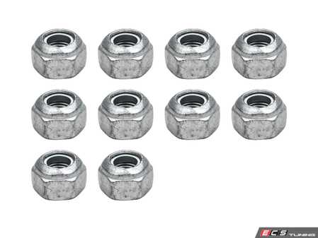 ES#2713538 - 31336764470KT - Self Locking Hex Nut - Pack Of 10 - Genuine BMW - 