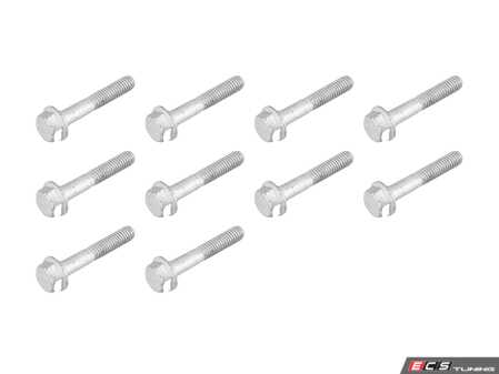 ES#2722990 - 07119904406KT - Hex Bolt - Pack Of 10 - M6 X 35  - Genuine MINI - 
