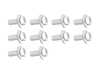 ES#2730590 - 51213449383KT - Hex Bolt - Pack Of 10  - Genuine BMW - 
