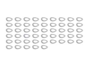 ES#2738315 - 07119932073KT - Washer - Pack Of 50  - Genuine BMW - 