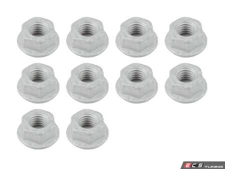 ES#2738794 - 07119904024KT1 - Hex Nut - Pack Of 10 - M8-ZNS3 - Genuine MINI - 
