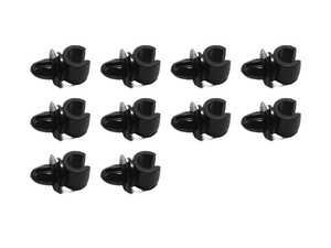 ES#2748322 - 17111712004KT - Mounting Clip - Pack Of 10 - Clip used in mounting components of the windows - Genuine BMW - 