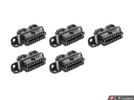 ES#2748823 - 61136954580KT - Socket Housing - Pack Of 5  - Genuine BMW - 