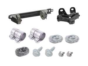 ES#2763072 - 1K0253209BNKT - Cat-Back Exhaust Installation Kit - Everything needed to install a cat-back exhaust system with genuine parts - Genuine Volkswagen Audi - Volkswagen