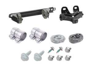ES#2763082 - 1K0253209LKT - Cat-Back Exhaust Installation Kit - Everything needed to install a cat-back exhaust system with genuine parts - Genuine Volkswagen Audi - Volkswagen