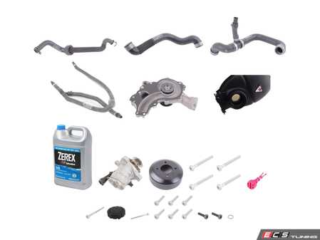 ES#2763544 - 20450031031KT2 - Cooling System Refresh Kit - Level 1 - An entry level cooling system refresh kit, including expansion tank - with OEM components - Genuine Mercedes Benz - Mercedes Benz