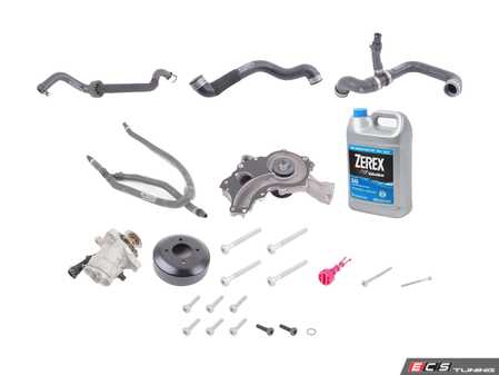 ES#2763545 - 2045003103KT2 - Cooling System Refresh Kit - Level 1 - An entry level cooling system refresh kit, does not include expansion tank - with OEM components - Genuine Mercedes Benz - Mercedes Benz