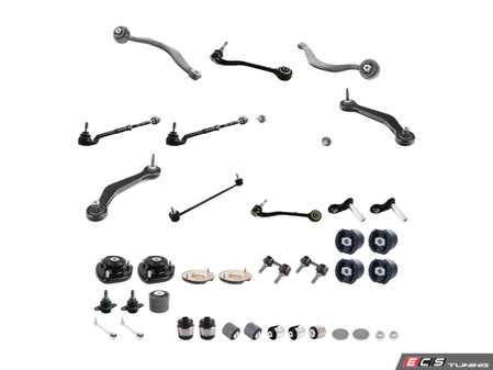 ES#2765786 - E530521gKT - Front And Rear Suspension Refresh Kit - All the necessary parts to completely rebuild your front and rear suspension in one comprehensive package - Genuine BMW - BMW