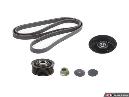 ES#2766127 - 0119974592KT3 - Accessory Belt Kit - Level 2 - Includes Accessory Belt, Belt Tensioner Pulley And Idler Pulley - Genuine Mercedes Benz - Mercedes Benz