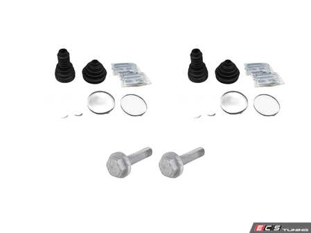 ES#2770571 - 2103300085KT2 - Front CV Joint Refresh Kit - Complete Refresh Kit For Both Front Axles - Assembled By ECS - Mercedes Benz