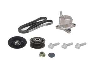ES#2771302 - 0079978292KT3 - Accessory Belt Kit - Level 2 - Includes accessory belt, belt tensioner, belt tensioner pulley and idler pulley - Genuine Mercedes Benz - Mercedes Benz