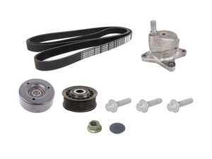 ES#2771309 - 0109978892KT3 - Accessory Belt Kit - Level 2 - Includes accessory belt, belt tensioner, belt tensioner pulley and idler pulley - Genuine Mercedes Benz - Mercedes Benz