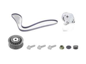 ES#2771310 - 0109978892KT4 - Accessory Belt Kit - Level 2 - Includes accessory belt, belt tensioner, belt tensioner pulley and idler pulley - Assembled By ECS - Mercedes Benz