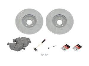 ES#2779787 - 2114211112KT9 - Front Brake Service Kit  - Featuring Genuine Mercedes-Benz Rotors And Pads - Genuine Mercedes Benz - Mercedes Benz