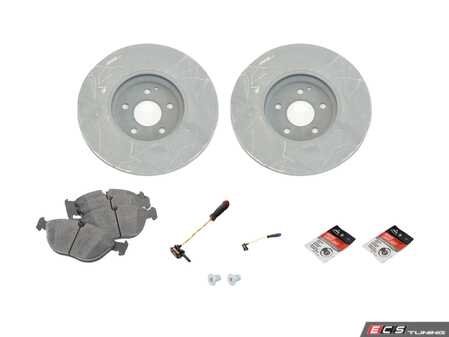 ES#2779787 - 2114211112KT9 - Front Brake Service Kit  - Featuring Genuine Mercedes-Benz Rotors And Pads - Genuine Mercedes Benz - Mercedes Benz