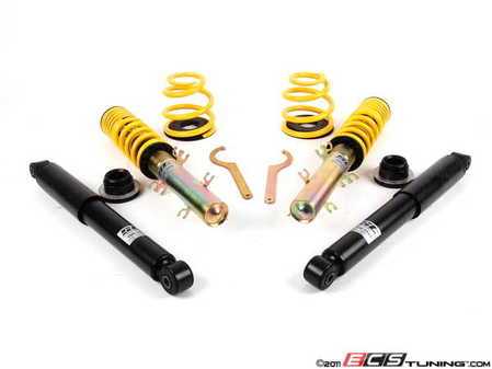 ES#4056994 - 13280081 - ST X Performance Coilover System - Fixed Damping - Height adjustable with average lowering of .4"-1.6"F, .4"-1.2"R. - Suspension Techniques - Audi Volkswagen
