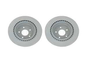 ES#2795775 - 2204230312KT1 -   Rear Brake Rotors - Pair - Does not include new rotor securing screws - Genuine Mercedes Benz - Mercedes Benz