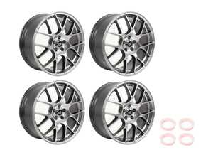 ES#2863511 - 4678808035hsKT - 18" Raijin - Set Of Four - 18"X8" ET35 5x100 - Hyper Silver - Enkei Wheels - Audi Volkswagen