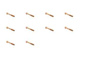ES#2864891 - 07119912666KT - Bolt - Pack Of 10  - Genuine BMW - 