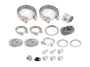 ES#2877466 - n10240003KT - Exhaust Installation Kit - Seals and hardware necessary for proper exhaust installation - Genuine Volkswagen Audi - Volkswagen