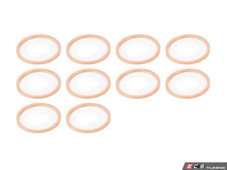 ES#2918679 - 07119963473KT - Gasket - Pack Of 10  - Genuine BMW - 