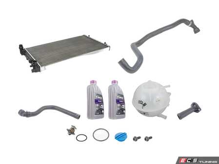 ES#2954016 - BEETLETDICOOLKT4 - ECS Cooling System Refresh Kit - The most common failure points in your cars cooling system - Assembled By ECS - Volkswagen
