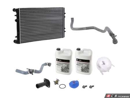ES#2954132 - MK4GLFTDICOOLKT3 - Cooling System Refresh Kit - The most common failure points in your cars cooling system - Assembled By ECS - Volkswagen
