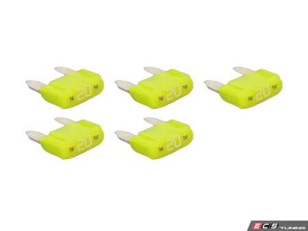 ES#2966729 - 61136942071KT - Fuse - Pack Of 5  - Genuine BMW - 