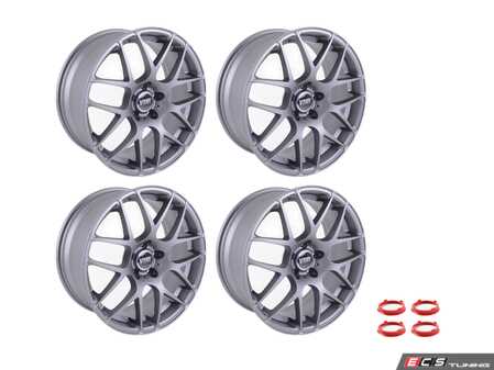 ES#2972512 - V710FFMGkt4 - 19" V710 Flow Form - Set Of Four - 19"X8.5" ET35 5x112 Matte Graphite - VMR - Audi Volkswagen