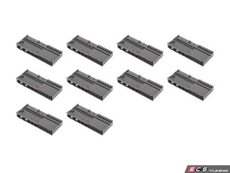 ES#2981596 - 61136906054KT - Socket Housing - Pack Of 10 - Genuine BMW - 