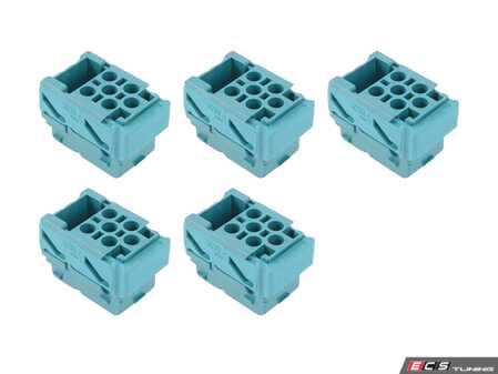 ES#2986346 - 61138353732KT - Socket Housing - Pack Of 5 - Used in various parts of your BMW - Genuine BMW - 