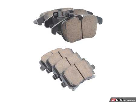 ES#2992496 - eur1375KT - Front & Rear Euro Ceramic Brake Pad Kit - Ceramic composite developed to meet low dust & noise requirements, includes front and rear pads - Akebono - 