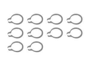 ES#3020730 - 07119934034KT - Clip - Pack Of 10  - Genuine BMW - 