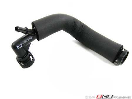 ES#25779 - 11617533399 - Upper Oil Separator Vent Tube - Runs from the top of the oil separator up to intake manifold - Genuine BMW - BMW