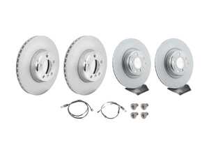 ES#3072904 - 34116792223tmKT - Front And Rear Brake Rotors Set - Genuine BMW - 