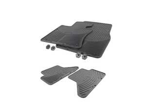ES#3082303 - 82550309447KT - Black Floor Mat Set - Convertible - Genuine BMW - 