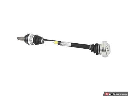 ES#3106406 - 33217553564 - Axle Shaft Assembly (Output Shaft) (689.7 mm) - Includes refundable $50.00 core charge. - Genuine BMW - BMW