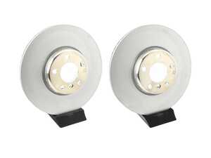 ES#3129529 - 34116785669-7KT - Genuine  Front Brake Rotors - F10 F12 F06 F01 F07 (pair) - Genuine BMW - 